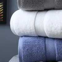 Serviette de Bain en Coton pour Adulte, Douce et Absorbante, Grande Serviette de Plage, Hôtel, Spa, Maison 5