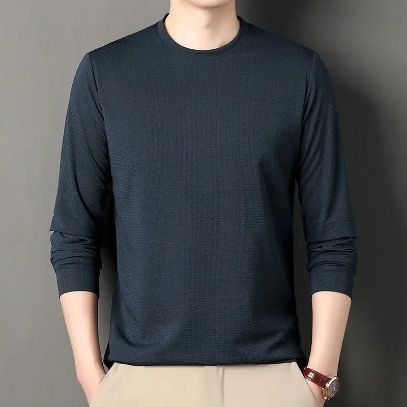 thumbnail image 1 of Camiseta holgada para hombre Tendencias de moda 2024 Jerseys para hombre Capa base Emo Tops de alta marca Venta de sudaderas estéticas de calidad de lujo, 1 of 5
