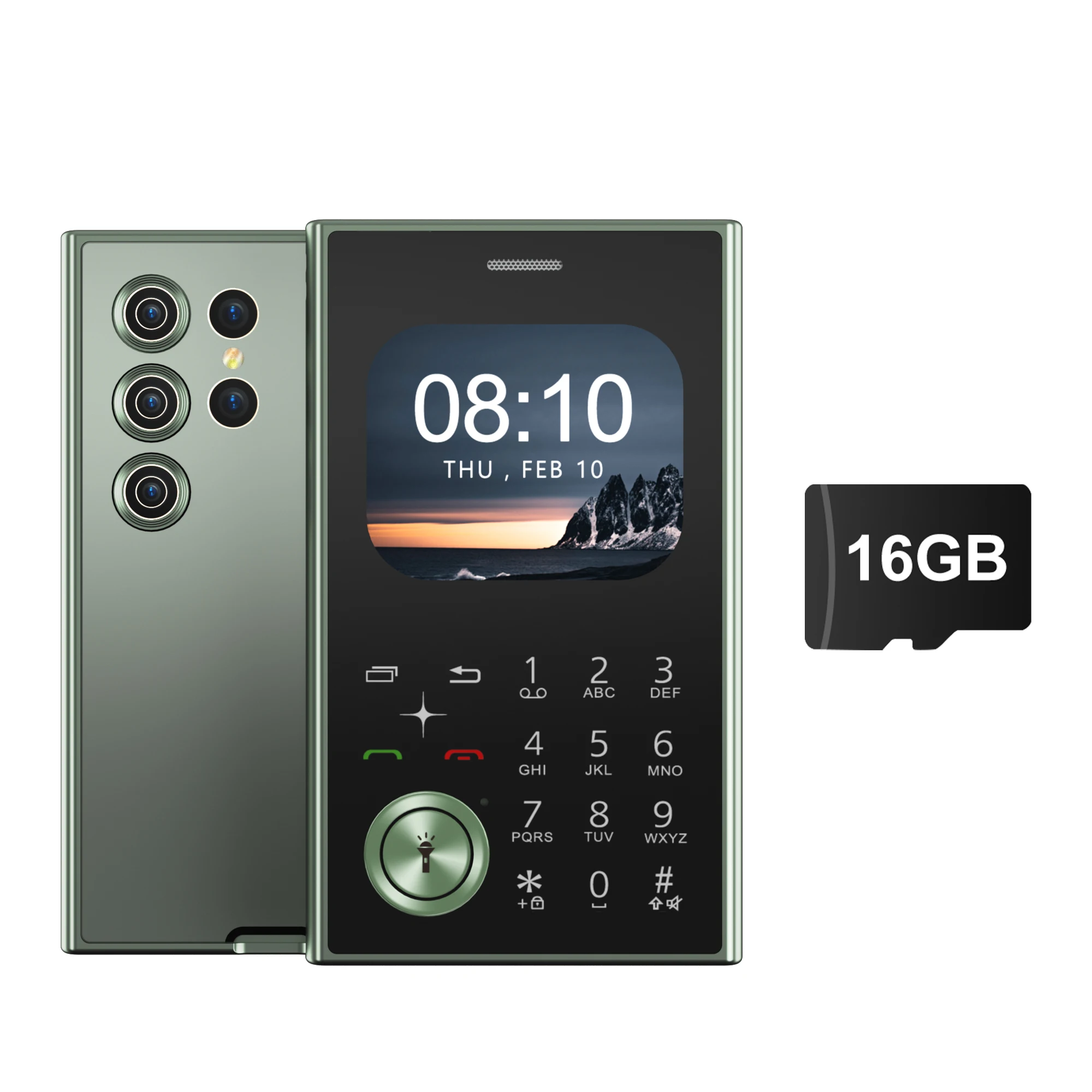 Green N 16GB TF card