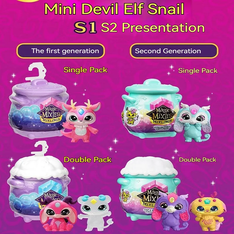 In Stock Magical Toy Magic Mixies Fog Pot Anime Multicolo Mini