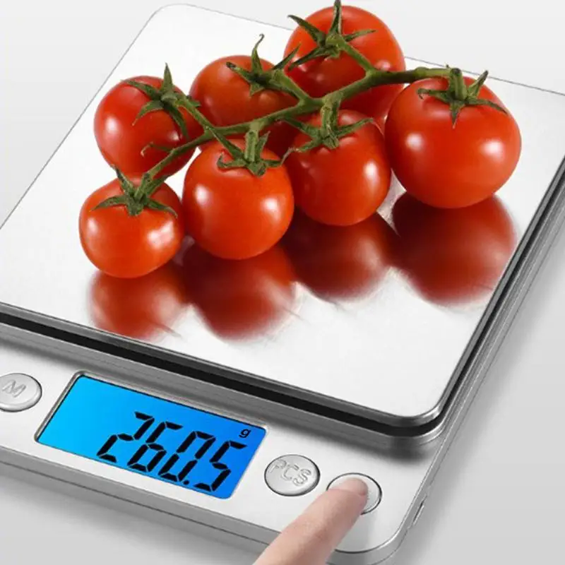 

Electronic Kitchen Scale Weighing For Diet Postal Balance Measuring LCD Electronic 3kg High Precision Scientific Digital Scale