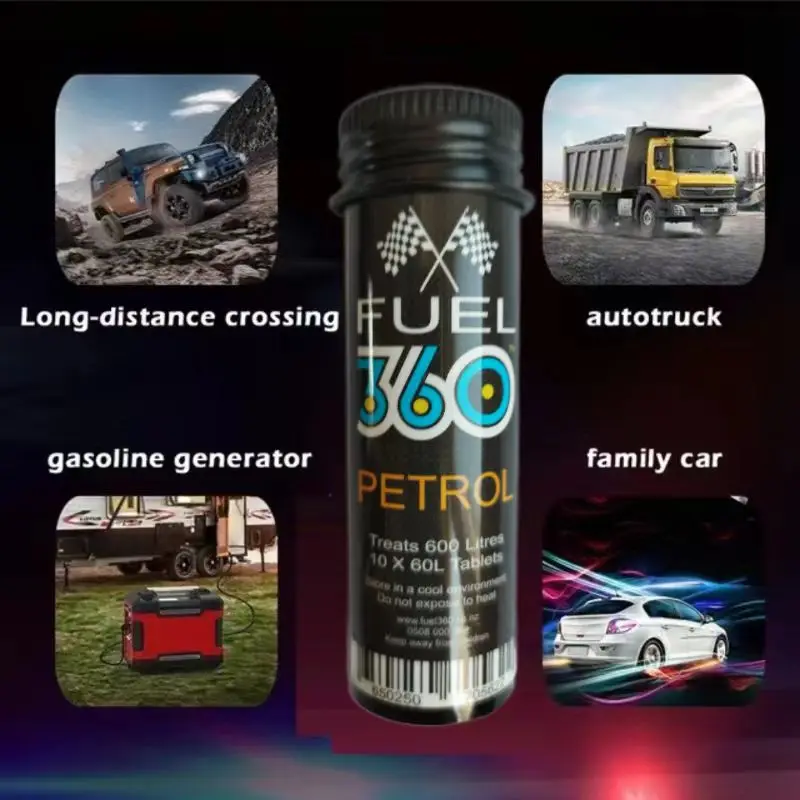 Octane Booster Fuel360 Treatment Improve MPG Increase Power Clean Carbon Deposit For Gasoline /Petrol