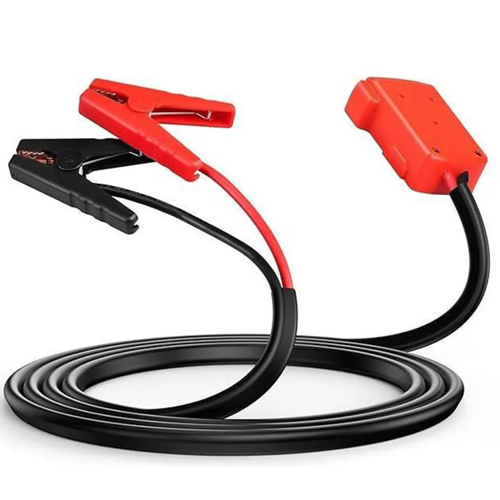 18V Battery Jump Starter Jumper Cable Clamps Jump Starter Cable for Most 12V Motorcycles Cars SUVs