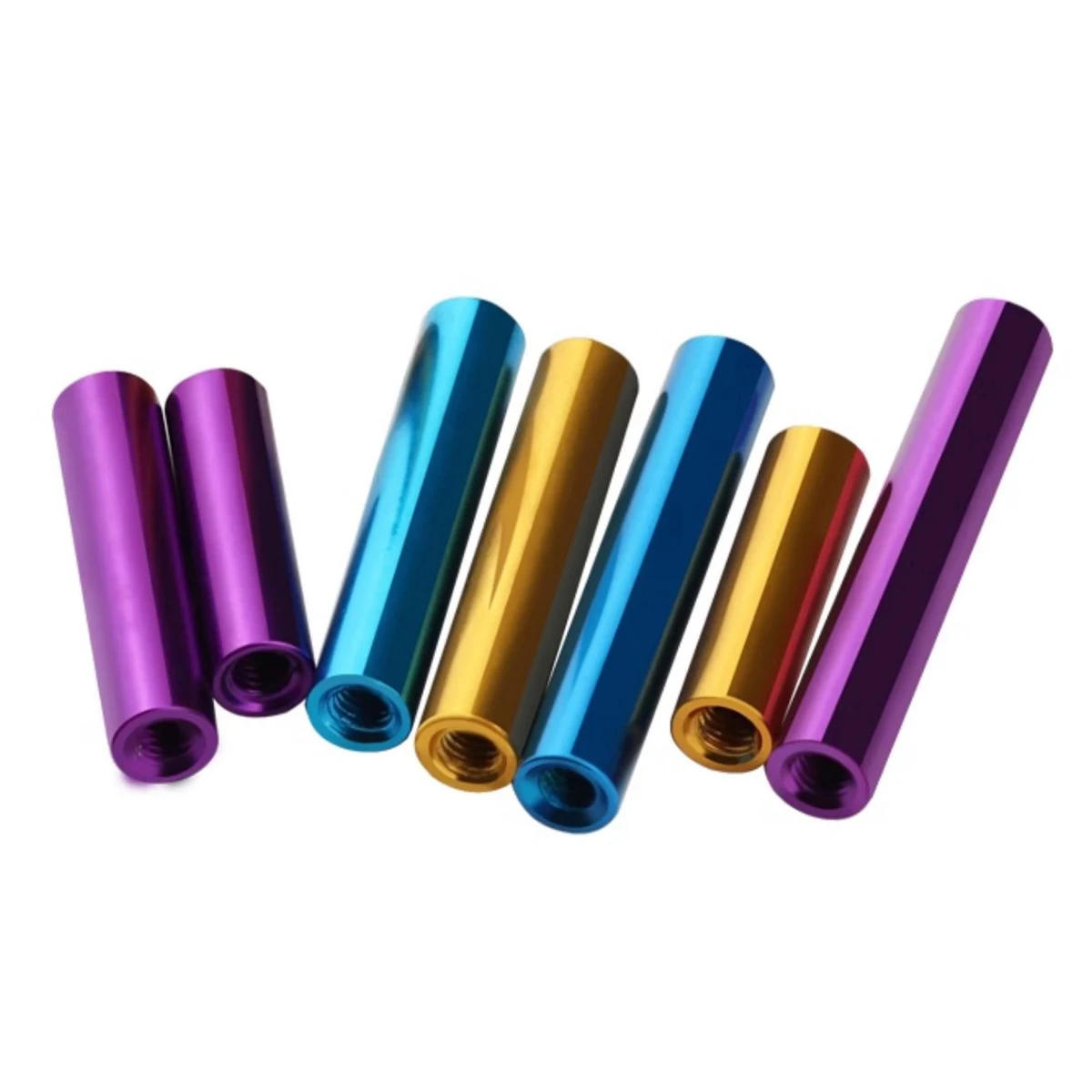Lot De Spacers (entretoises) Filetées M3 En Aluminium - Diam. 5mm, Longueurs 6-100mm - Neuf