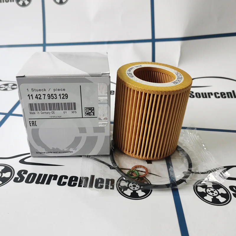 Original Quality Oil Filter for BMW E60 E70 535i 640i N55 3.0L 11427566327 11427541827 F02 F06 Oil Filter F10 F12 F33 F34 F36