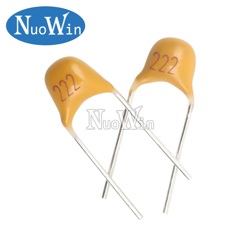Ceramic Capacitor Multilayer Capacitor 100PCS MLCC Monolithic Ceramic Capacitor 10PF-2.2UF 50V P = 5.08mm