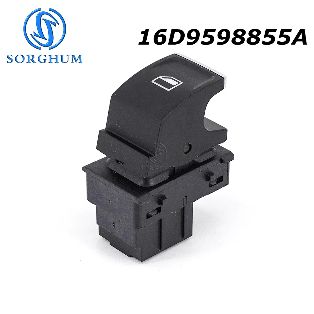 

SORGHUM Single Power Window Lifter Switch Button For Volkswagen VW Jetta Sagitar 2015 16D9598855A