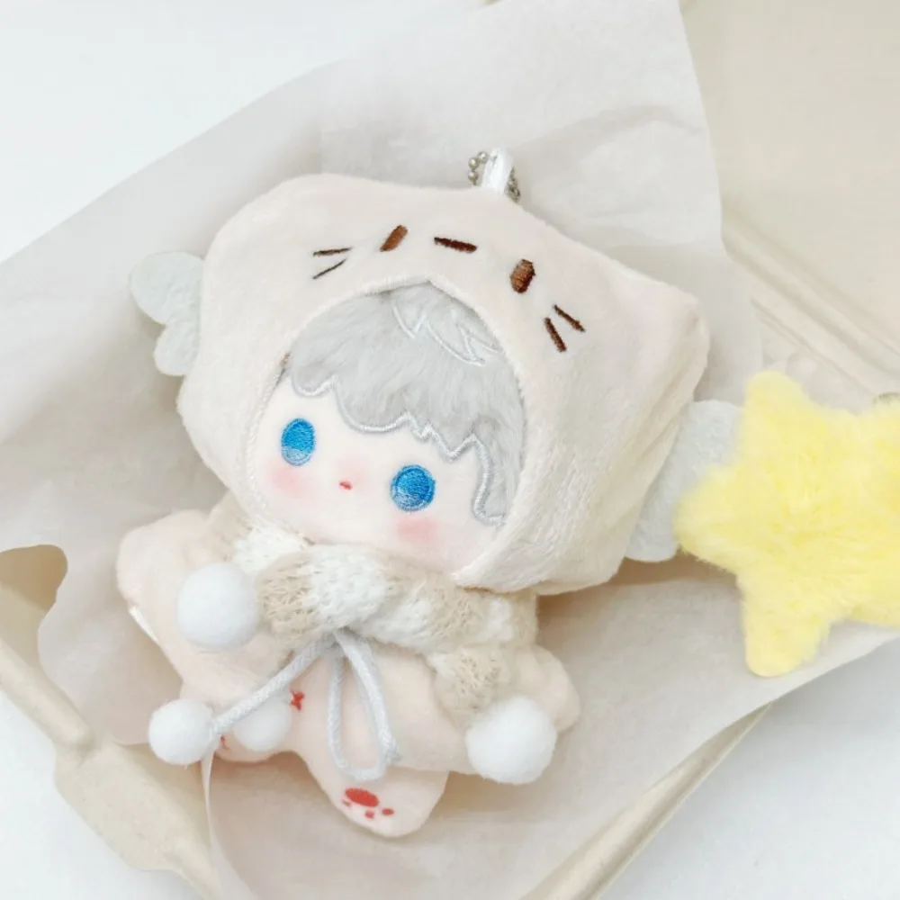 Kitten Cloak 10cm Cotton Doll Clothes Suit Scarf Doll Clothes Outfit Cartoon Cute Doll Dress Up Set 10cm Cotton Doll