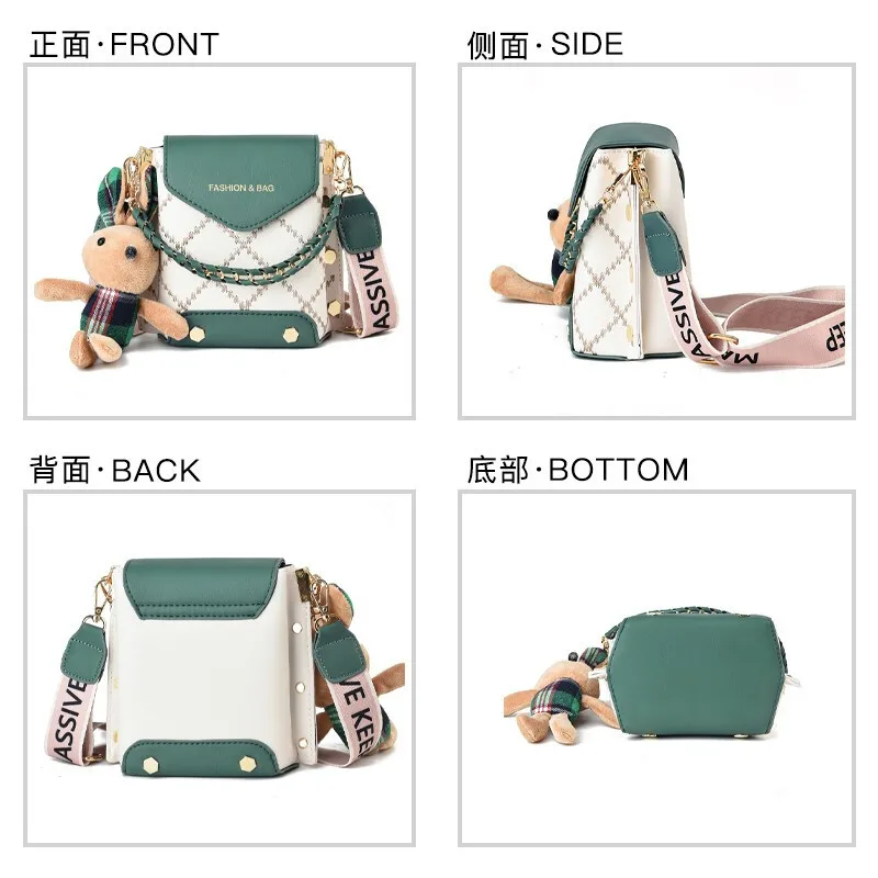 Mobile Phone Bag Women's Messenger Bag New Fashion Texture Single Shoulder  Bag Simple Handbag Composite Crossbody Bag - AliExpress