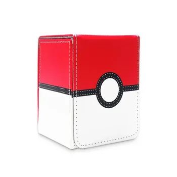 PTCG Anime Game 100PCS Trading Card Storage Collection Box Magnetic Luxury Protection Storage Box ACG Card Storage Gifts 1