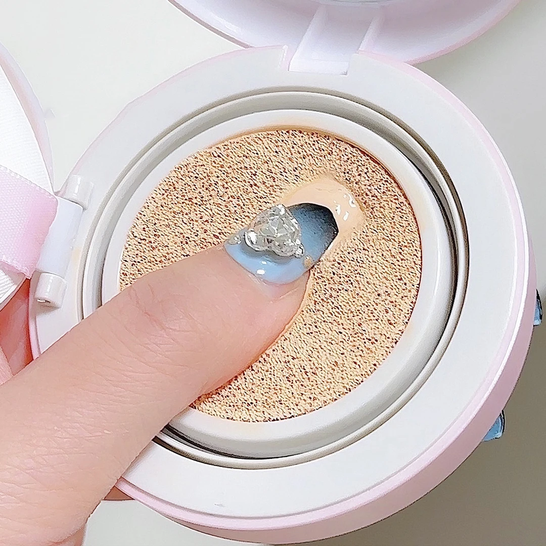 BB Cream Air Cushion Foundation Full Coverage Waterproof Long-lasting Concealer 3 Colors Cushion Compact Face Makeup Base 3