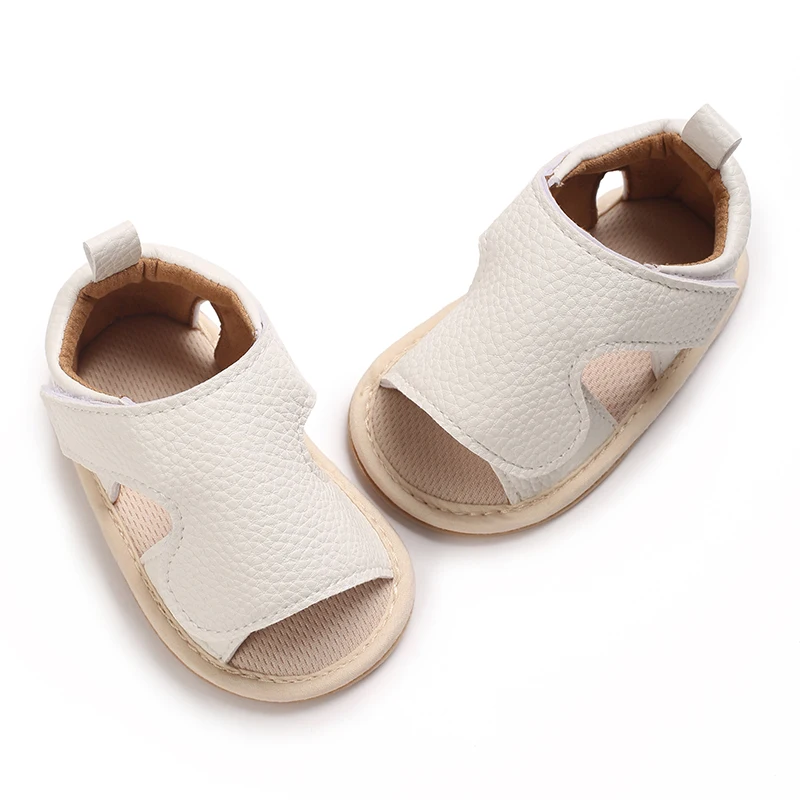 Summer Sandals Handsome Baby Boys Casual Shoes PU Rubber Sole Anti slip Comfortable First Walking Shoes 4