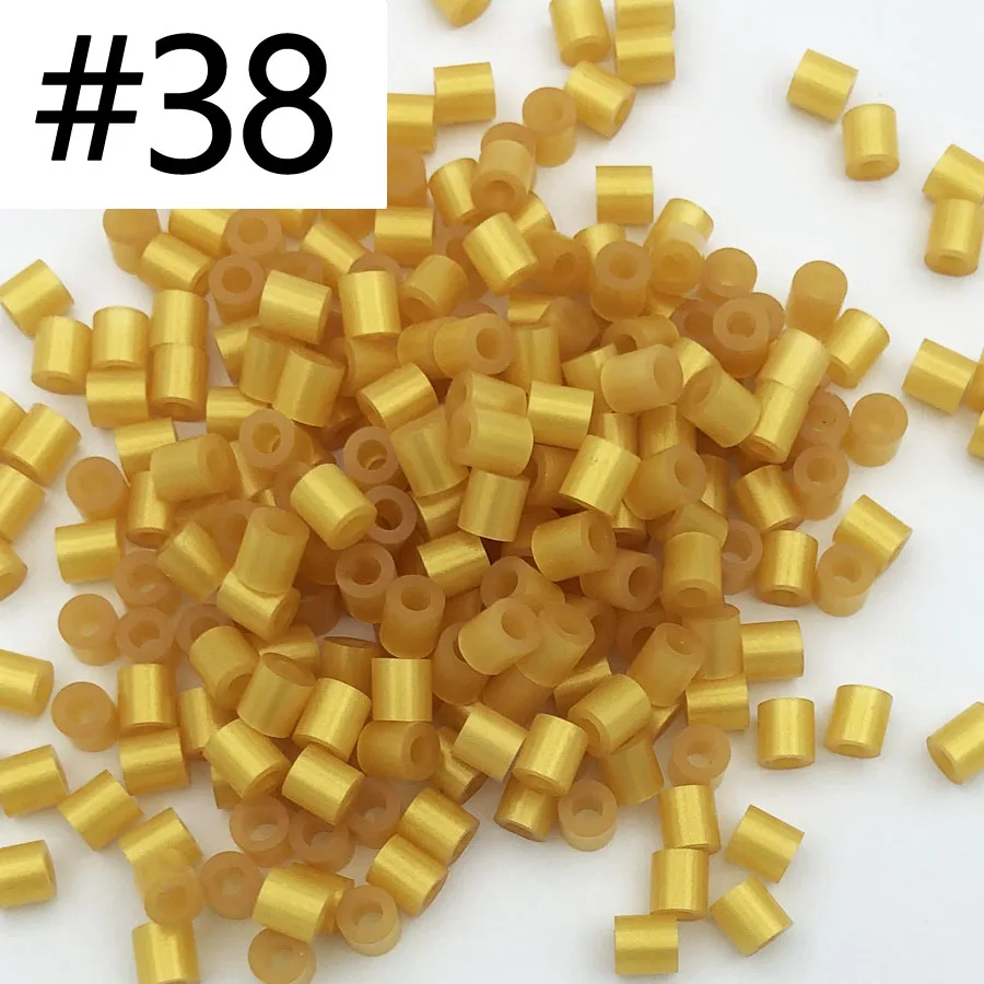 5mm 1000PCS Assorted Colored Hama Beads for Kids DIY Pixel Art and Puzzles