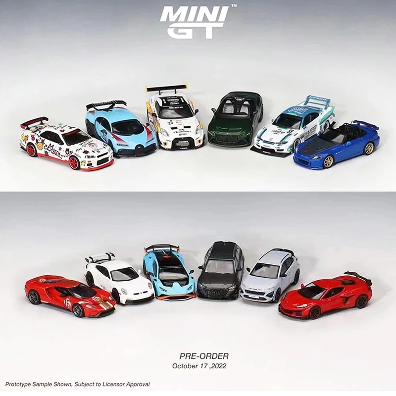 

In Store MINI GT 1:64 Model Car Alloy Die-Cast Vehicle Set - Part 1