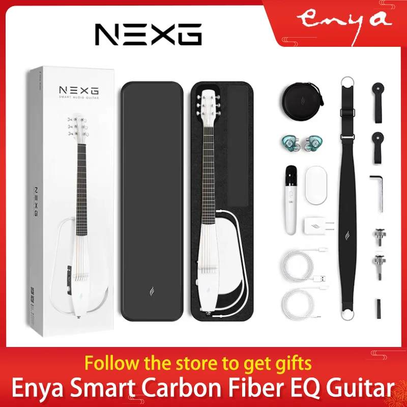 Enya 2023 NEXG 2 Blue All-in-One Smart Audio Loop Guitar With