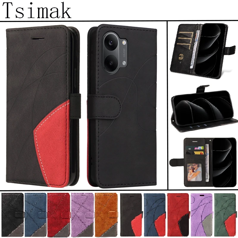 Elegant Leather Wallet Flip Phone Case - Book Style Cover