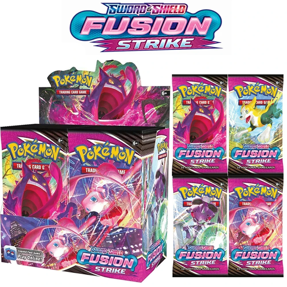 Pokémon TCG: Sword & Shield-Fusion Strike 3 Booster Packs, Coin