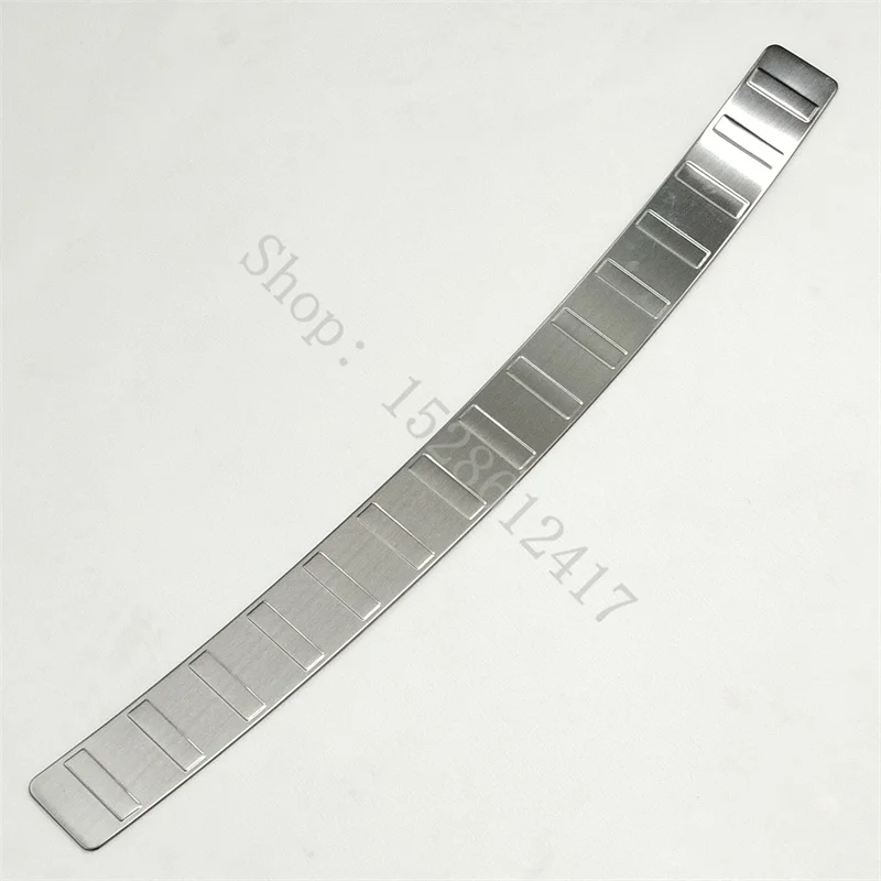 Rear Trunk Bumper Protector Rear Scuff Plate Door Sill Car Accessories For Skoda Octavia A7 2015