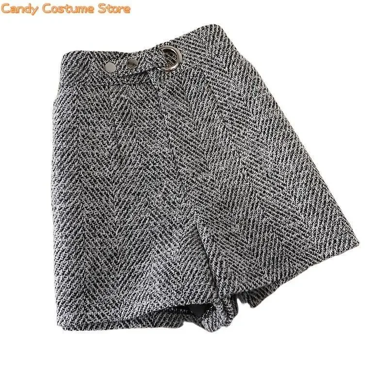 Women's Autumn and Winter New Style Comfortable and Versatile Casual Pantswoolen Shorts
