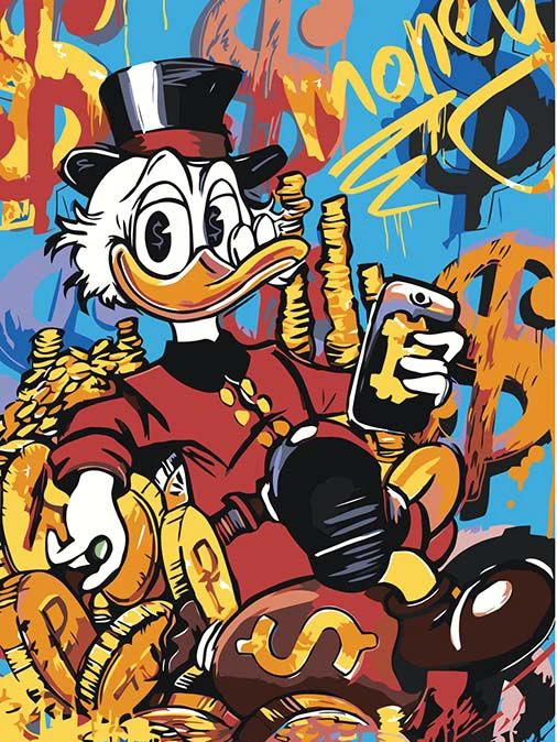 ドナルドダック アート作品 ドナルドダック | ディズニー アート 絵画 ポスター専門店