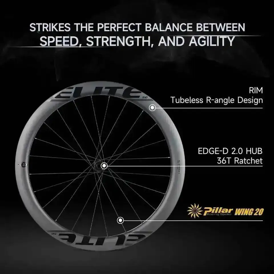 ELITEWHEELS EDGE 2.0 ディスクブレーキ 超軽量 1270g ロード ELITEWHEELS EDGE 2.0 ディスクブレーキ 超軽量 1270g ロード