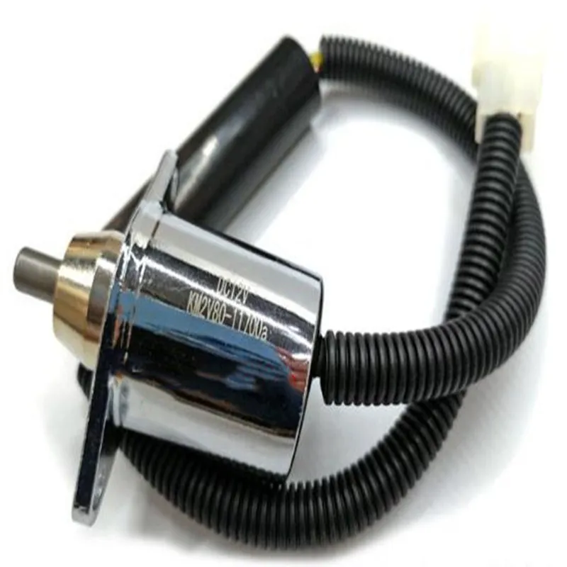 Válvula Solenóide Km2v80 Stop Óleo Kipor Kde12ea Kde12sta3 Kde12sta Kde12ea3 Kde12000ea3 Km2v86 Kd2v80 Stop