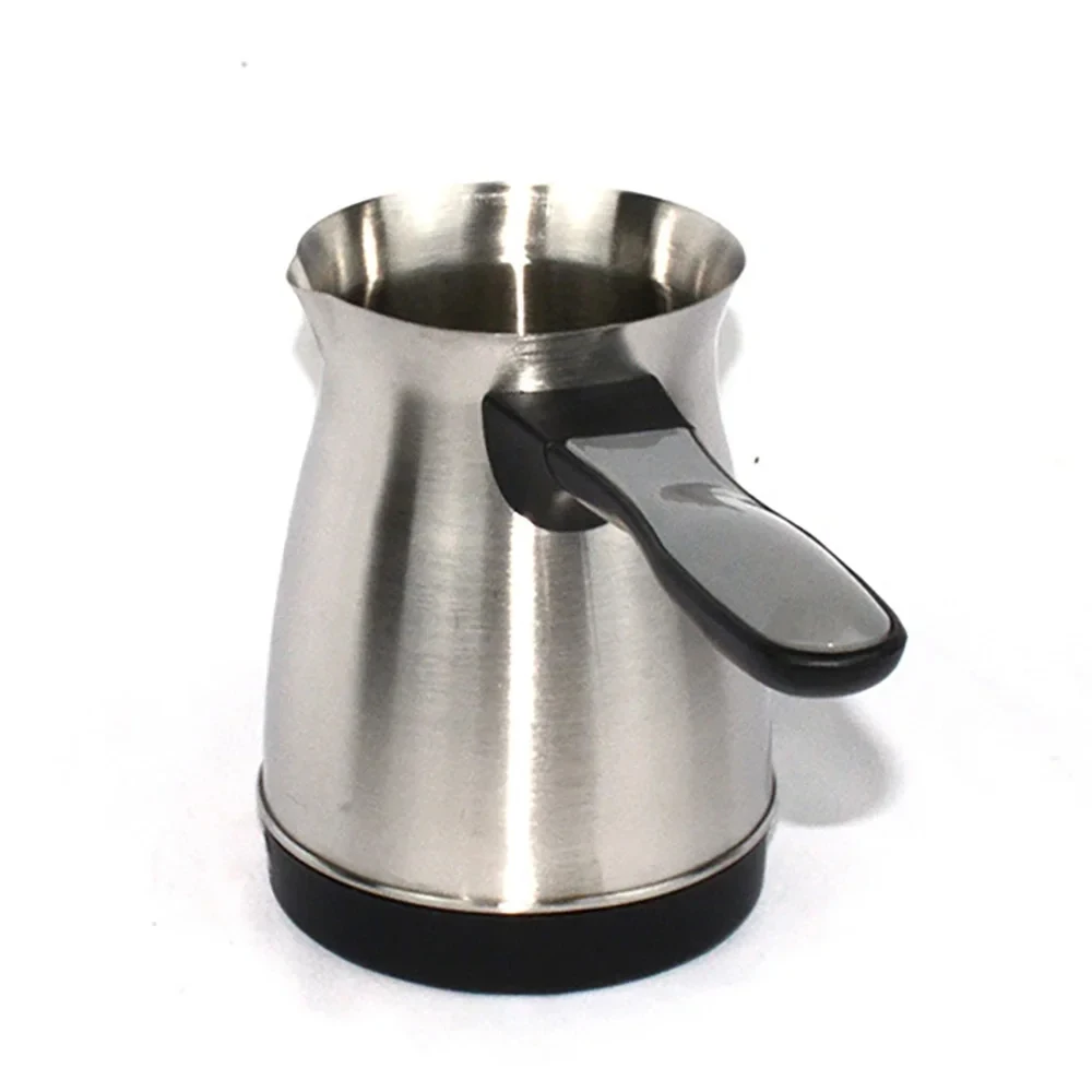 New 220V 5 Cup Turkish Greek Coffee Maker Stainless Steel Machine Moka Pot Stainless Steel Domestic Coffee Machine
