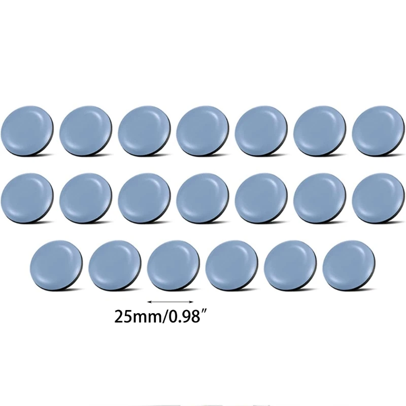 Kitchen Appliance Sliders Adhesive PTFE Sliders Kitchen Appliance Moving Pads 20 PCS for Coffee Makers Mixer Air Fryers