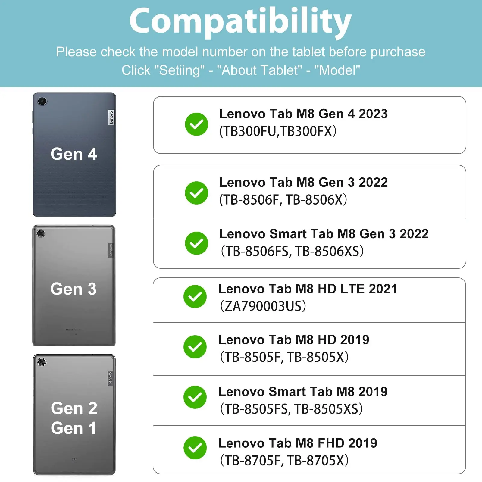 Premium Tempered Glass Screen Protector - 9H Hardness, Transparent