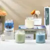 10 oz Thick Glass Jars with Bamboo Lids for Making Candles, Empty Food Storage Containers for Spice, Powder, Liquid 5