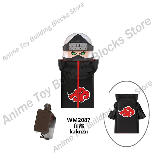 WM6109 Naruto building blocks Bricks assembly Kakashi Sasuke Uchiha Madara Anime Mini Action Figures Heads Toys kids Gifts WM2087