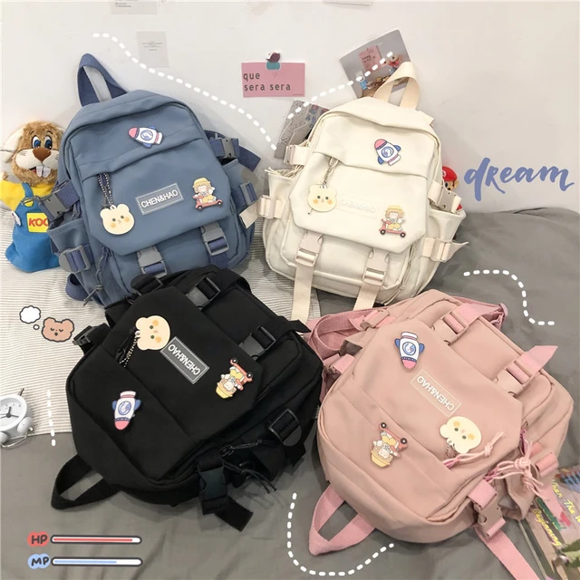 Mochila multifuncional de moda para niña pequeña, adorable, para viajes,  salir, con lazo, jardín de infantes, bebé ba - AliExpress