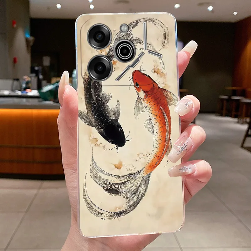 Luxury Dragon Clear Soft Ultra-Thin Slim Phone Case - Cute & Cool Design