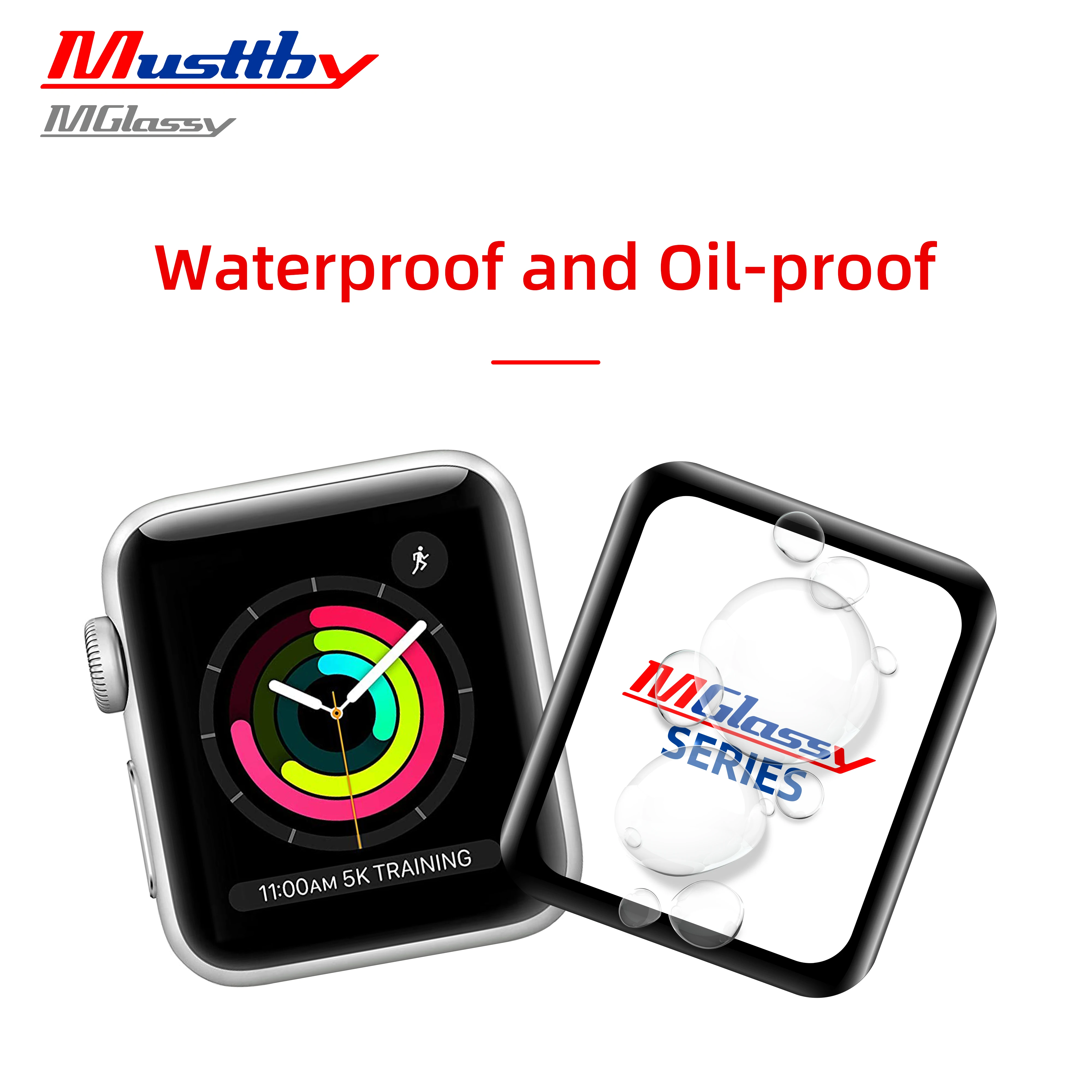 Musttby  ܺ ÷ г, OCA  ü ,  ġ iWatch S1-S7 ø ޴  ǰ, 10PCs