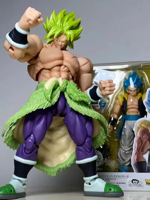 Anime Dragon Ball Z Super Saiyan Broly Broli Lift Ashtray Figure