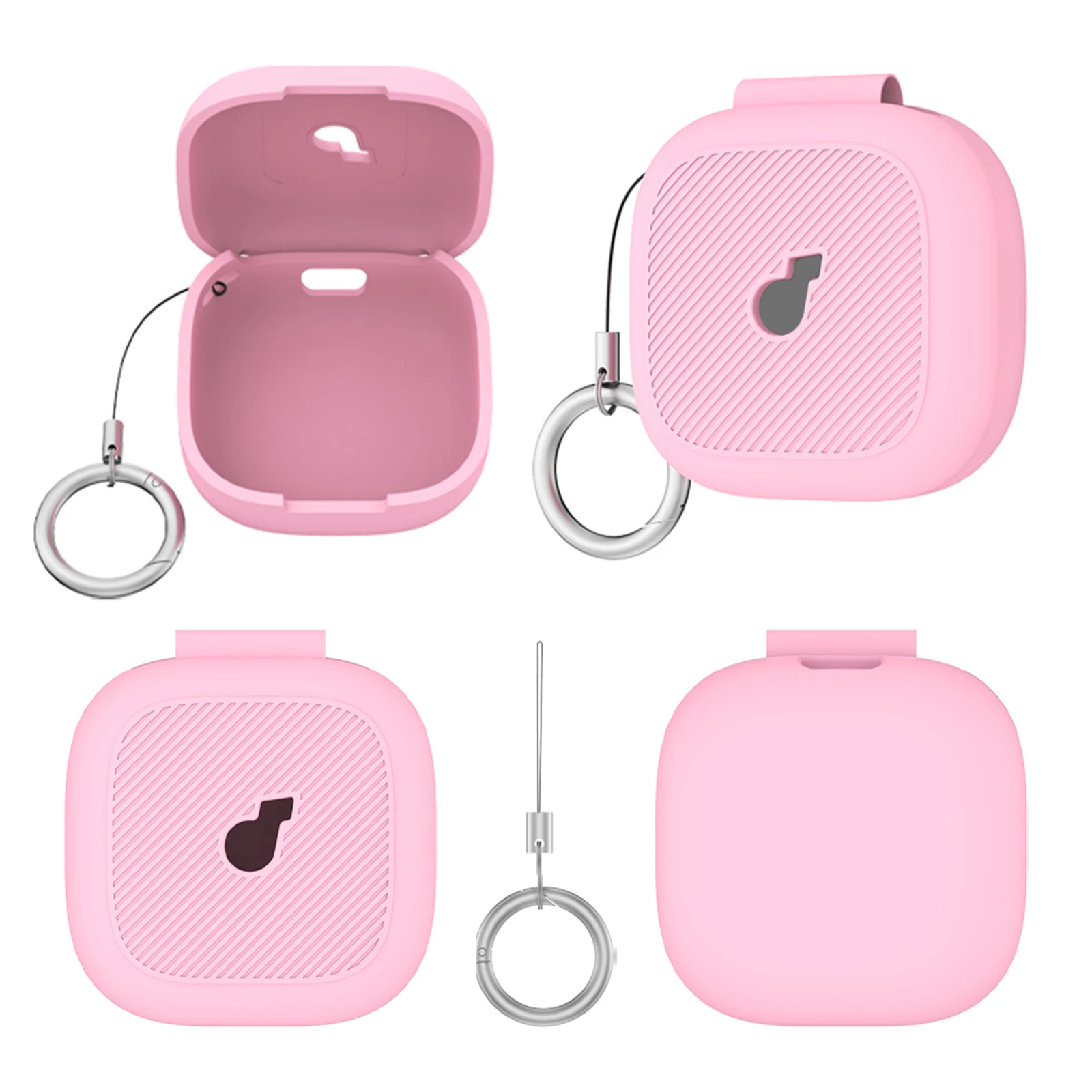 Shockproof Wireless Earbuds Protective Case with Carabiner