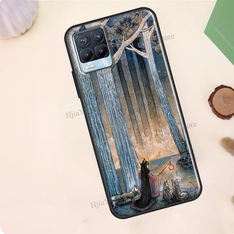 Kitsune Fox Art Phone Case - Elegant and Stylish Design