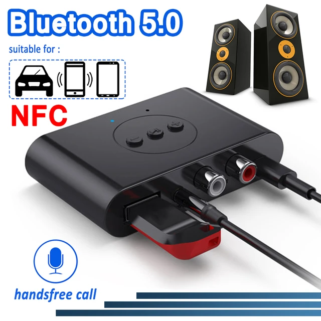 Bluetooth 5.0 Audio Receiver Adapter NFC - Audio Signal Converters