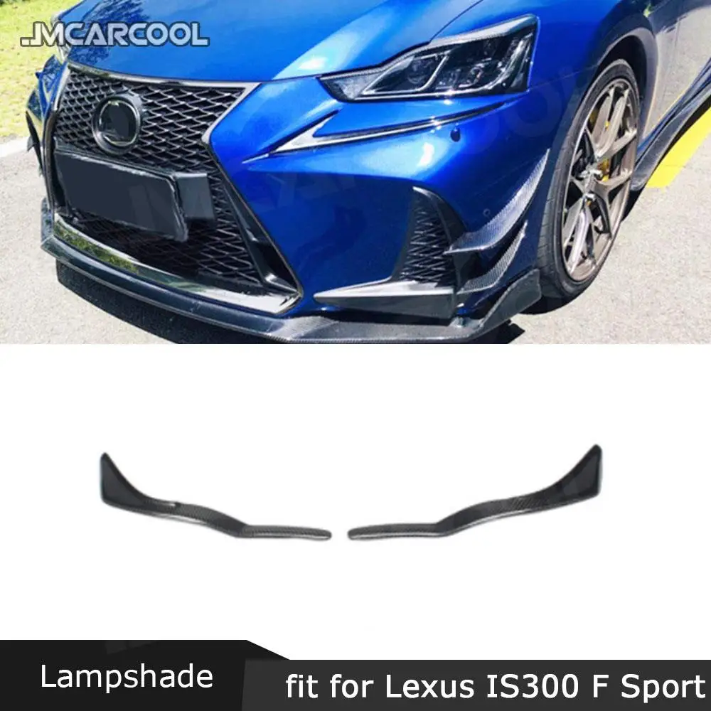

Carbon fiber Material Front Headlight Covers Case For LEXUS IS300 IS350 F Sport Sedan 2017 2018 2019 Auto Car Decoration