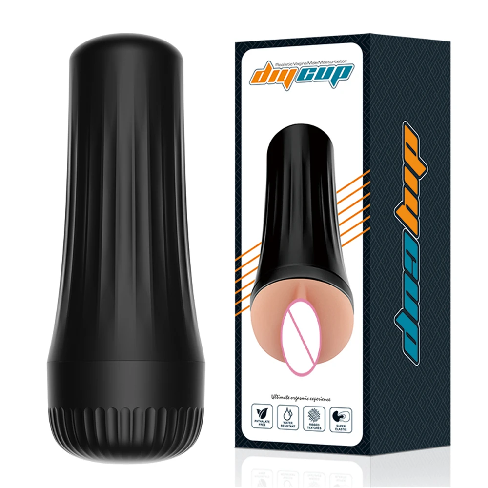 מסטורבטור זכרי וגינה ריאליסטי TPE רך צמוד פוסי ארוטי 18+ צעצועים למבוגרים צעצועי מין לגברים מכונת התשפרות מין חנות מין