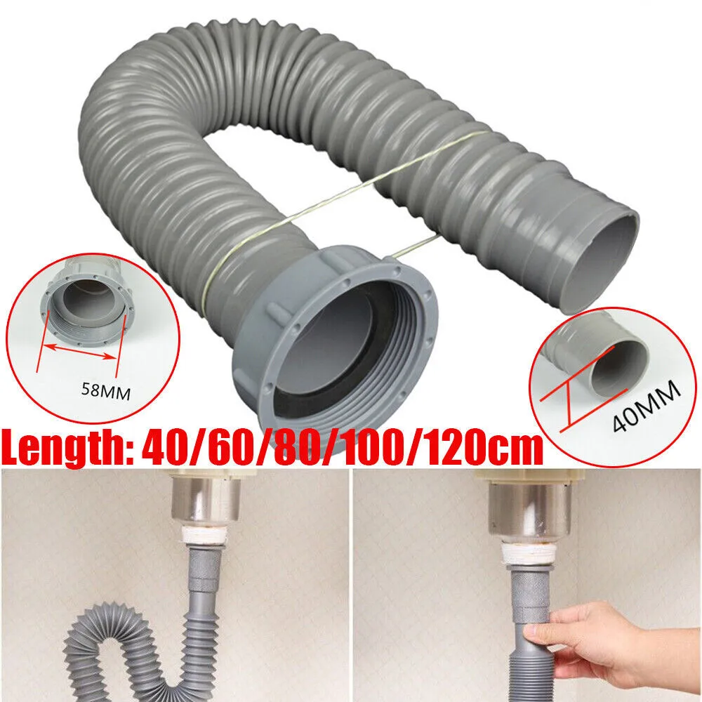 1PC 58mm Universal Plastic Flexible Kitchen Basin Strainer Sink