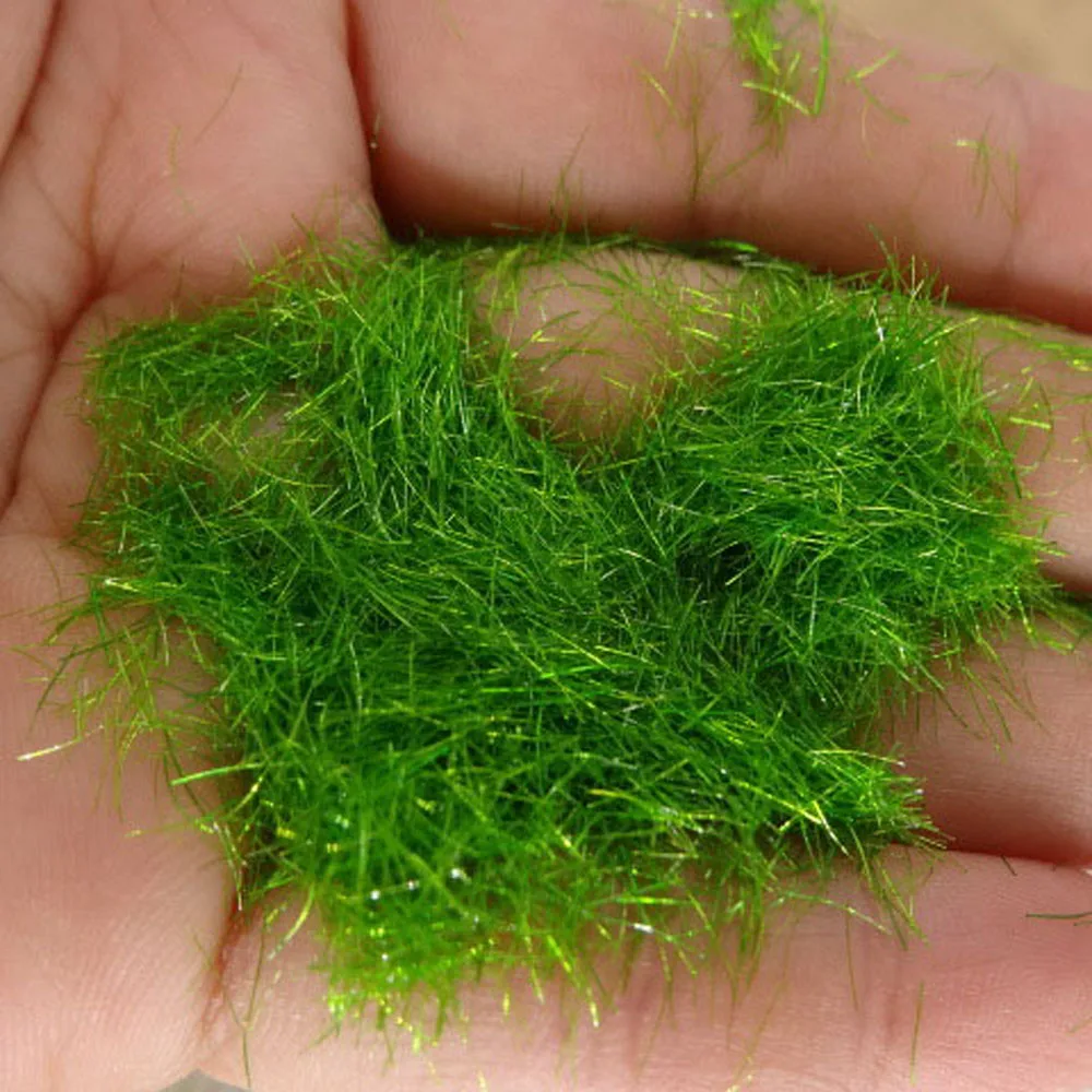 25g/Bag Artificial Grass Powder Sandbox Game Craft Decor Micro Landscape  Decoration Home Garden DIY Building