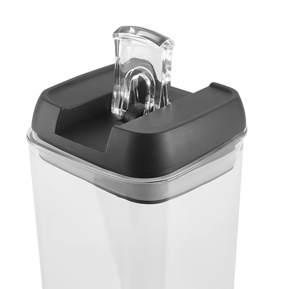 【Lifeideas】7Pcs Airtight Food Storage Containers with Clasp Lids Plastic Clear Jars with Easy Lock Lid Kitchen Pantry Organize