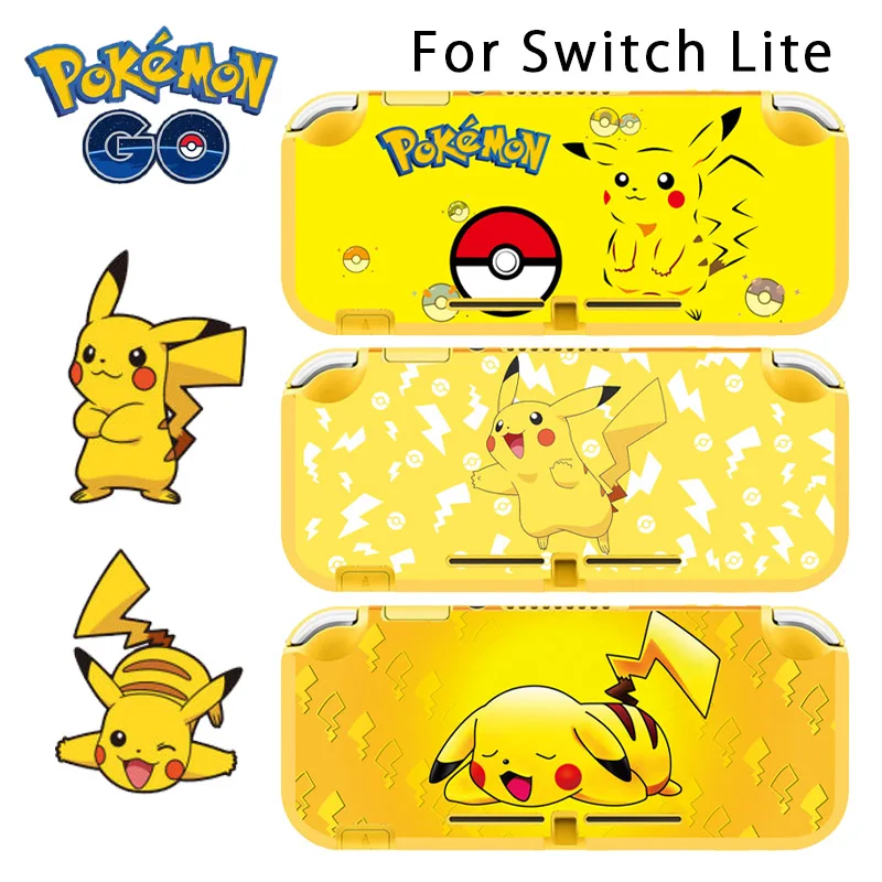 Cute Cartoon Japanese Yellow Pokemon Pikachu Blue Turtle Nintendo Switch  Shell Protection Cover –