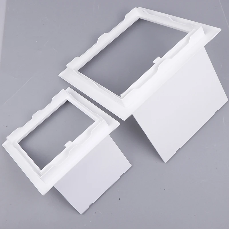 Access Panel PVC Access Doors Wall Ceiling Hatch Cover Universal Plastic Push-Type Inspection Port 1pc