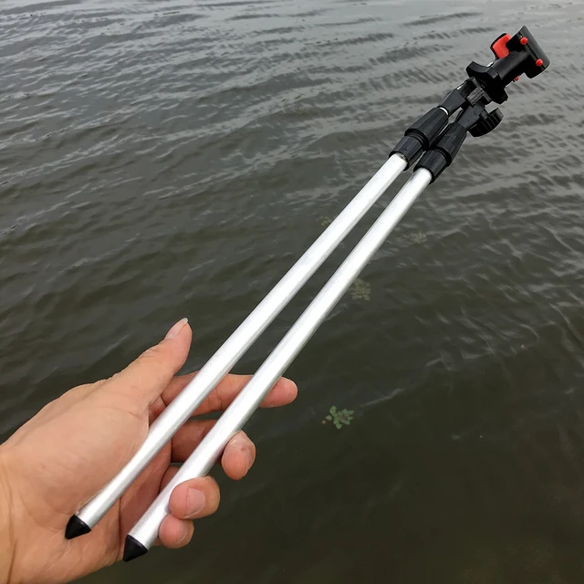 Aluminum Alloy Fishing Rod Holder Bipod Supporter - Fishing Tools -  AliExpress