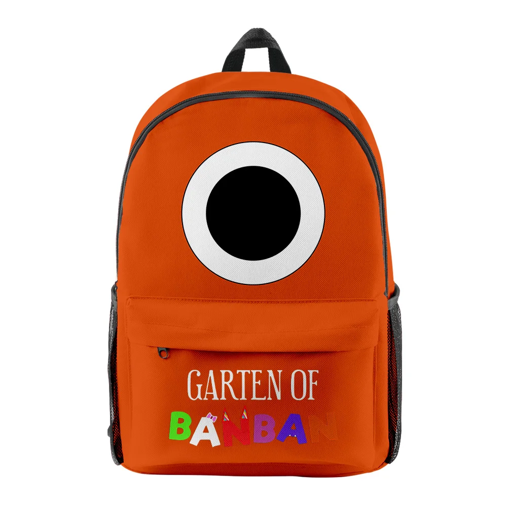 Youthful Garten of Banban Student School Bags Notebook Backpacks 3D Printed Oxford Waterproof Boys/Girls Funny Travel Bags