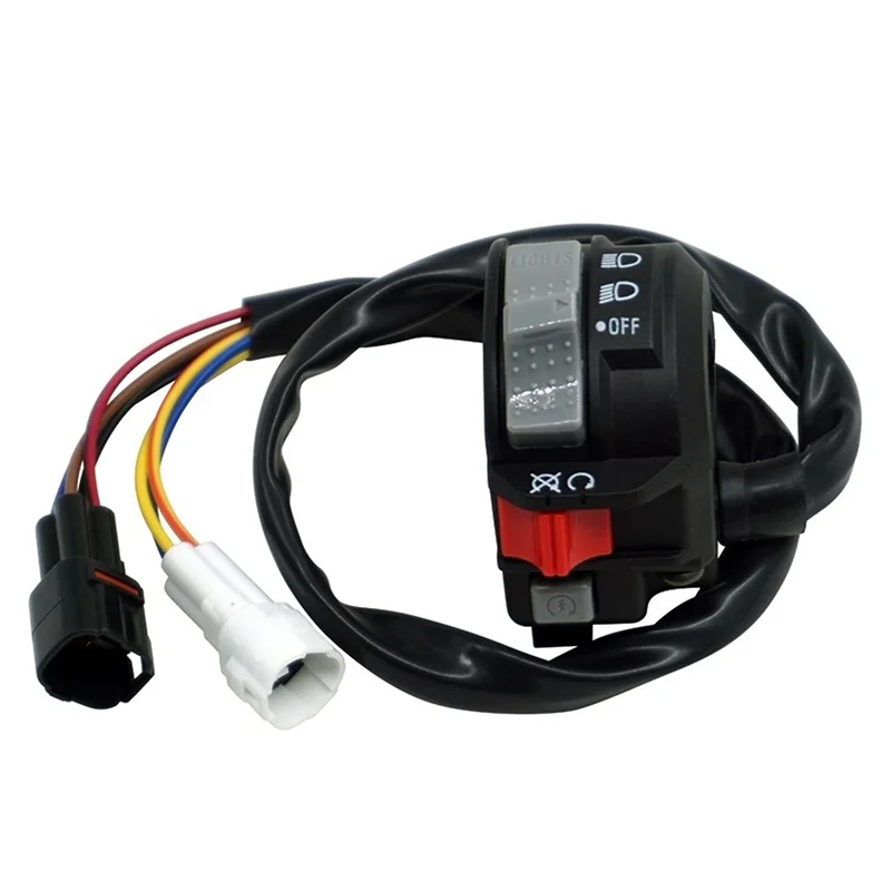 

1S3-83973-11-00 Left Handlebar Engine Start Run Off Headlight Switch 1S3-83973-00-00 1S3-83973-10-00 Fit for Yamaha Kodiak 450