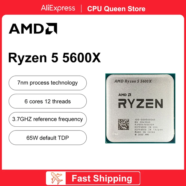 AMD New Ryzen 5 5600X: A Powerhouse Processor for Gaming