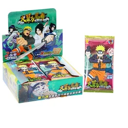 Jeu de Cartes Naruto en Papier, 1 Partie, Dessin d'Animation Japonais, Collection Des Personnages Secondaires, à Jouer, Cadeau pour Enfant 